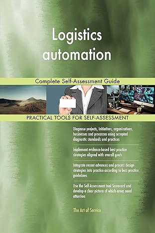 Logistics automation Complete Self-Assessment Guide - Epub + Converted Pdf